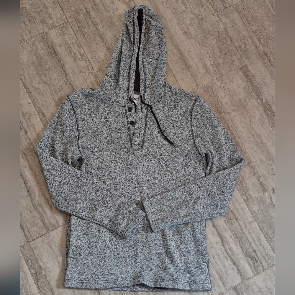 Sonoma Gray Hooded Sweater